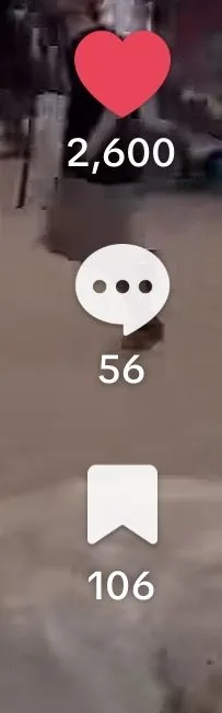 2,600 לייקים בטיקטוק